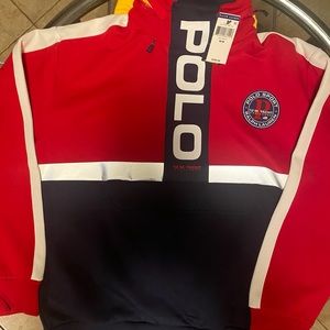 Polo Sport Hooded reflective pullover